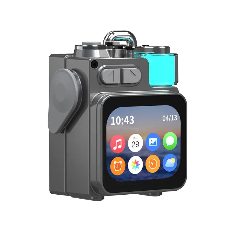 Smart Touch Screen Bluetooth Speaker Mini Portable Audio Player Wireless Handsfree Call MP3 Music Box Support TF Play APP Contro Lootquake LLC