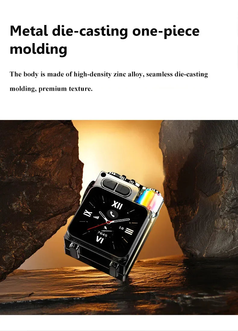 Smart Touch Screen Bluetooth Speaker Mini Portable Audio Player Wireless Handsfree Call MP3 Music Box Support TF Play APP Contro Lootquake LLC