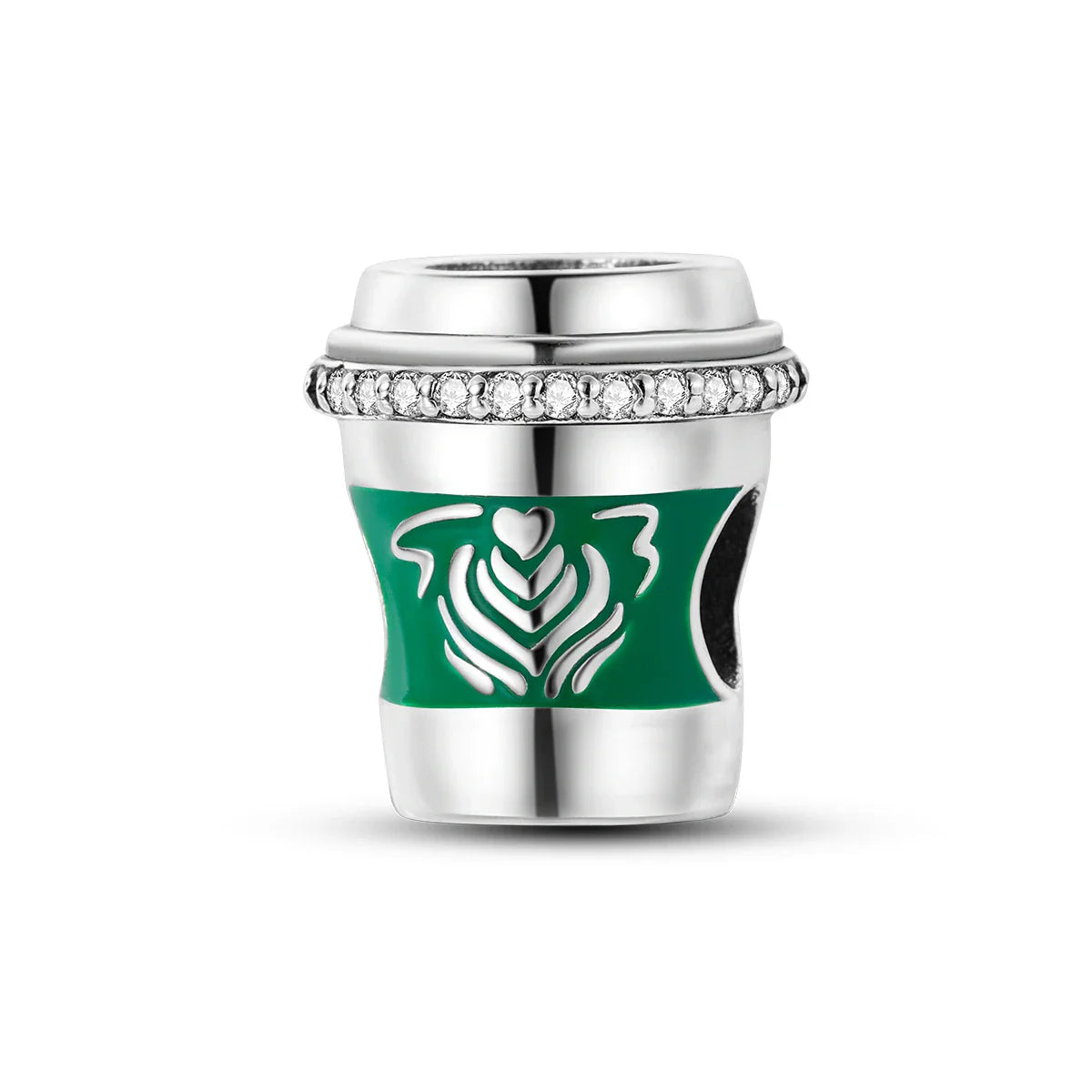 Coffee Cup Charms 925 Silver Beads For Woman Fit Original Bracelet Making Fashion Jewelry Lootquake LLC