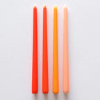 30CM Taper Candle 4 Pack - Home Interior Long Burning Dripless and Smokeless Candles Unscented - Valentines Candles for Home Lootquake LLC