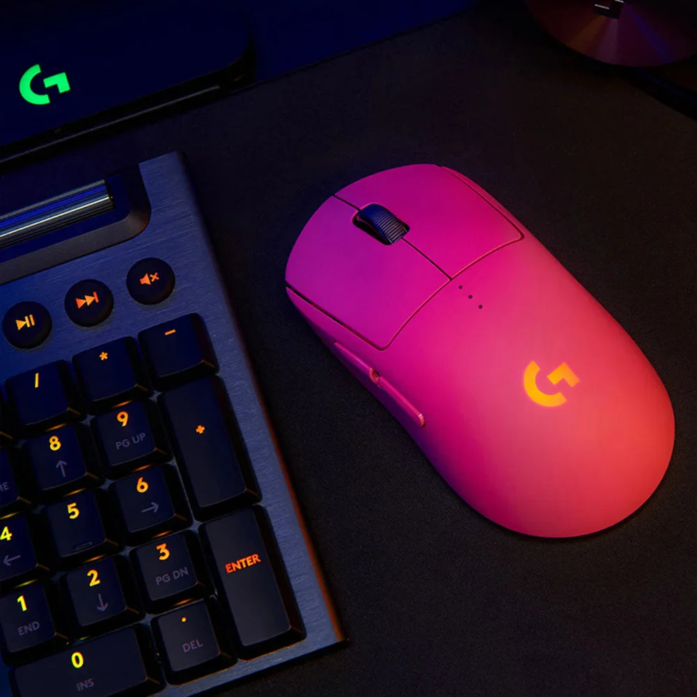 Logitech G PRO X Superlight Wireless Gaming Mouse 16K DPI Sensor Pink Wireless Gaming Mouse 25K HERO Mechanical Gaming Mouse Lootquake LLC
