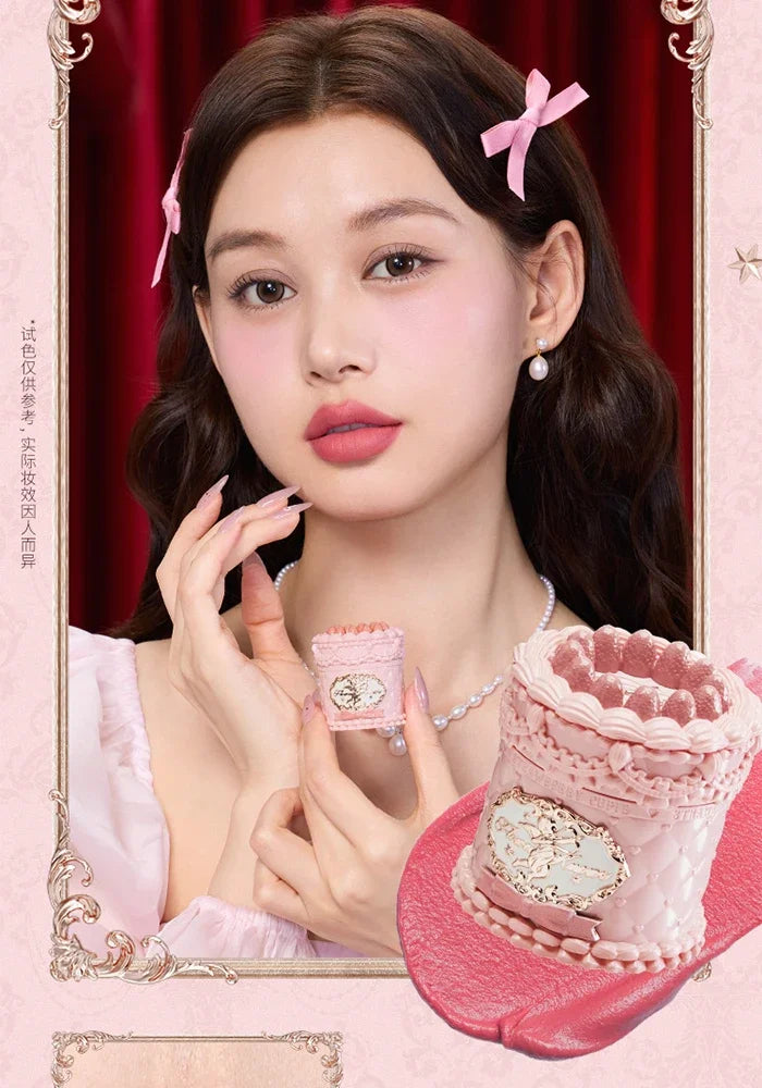 Flower Knows Strawberry Cupid Cake Lip Cream Lip Mud Matte Moisturizing Lipstick Silky Smooth Lip Makeup Professional Cosmetics Lootquake LLC