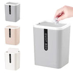 Creative Mini Small Waste Bin Desktop Garbage Basket Home Table Plastic Office Supplies Dustbin Trash Can Sundries Barrel Box Lootquake LLC