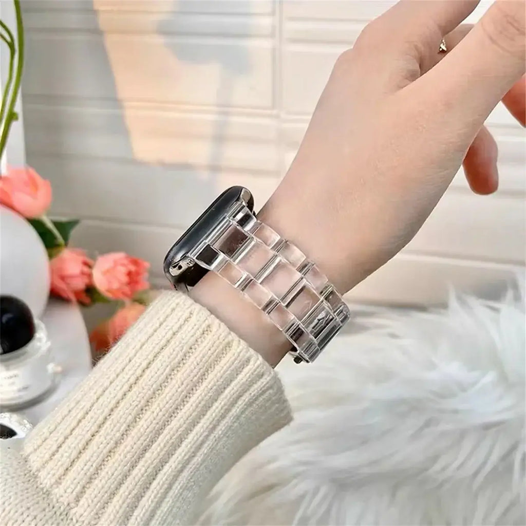 Apple Watch Resin Strap - Stylish, Durable Design - SJB-DIAMOND ELITES
