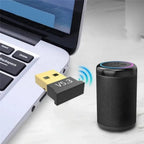 USB Bluetooth 5.3 Adapter Wireless Bluetooth 5.1 Dongle Adapter for PC Laptop Wireless Speaker Audio Receiver USB Transmitter Lootquake LLC