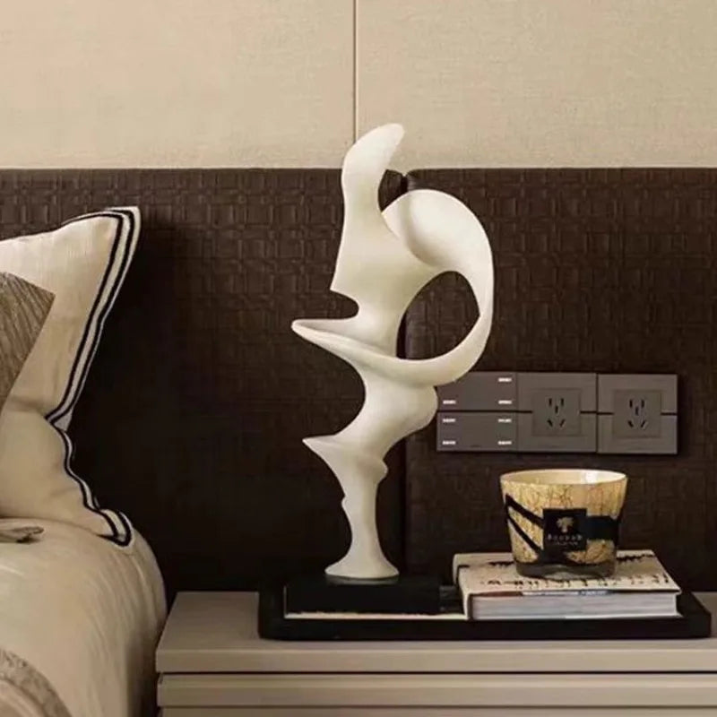 Creative Figurines Miniatures Abstract Sculpture Living Room Desktop Decoration Sculptures Modern Interior Aesthetic Ornaments Lootquake LLC