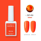 CHUNSHU 15ml Fluorescence Gel Nail Polish Semi Permanent UV/LED Nail Gel Long Lasting Varnish For Nails Art Manicures Soak Off Lootquake LLC