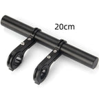 10/20/30cm Bicycle Handlebar Extended Bracket MTB Headlight Mount Extented Bar Road Mountain Bike Handlebar Extender Rack Parts