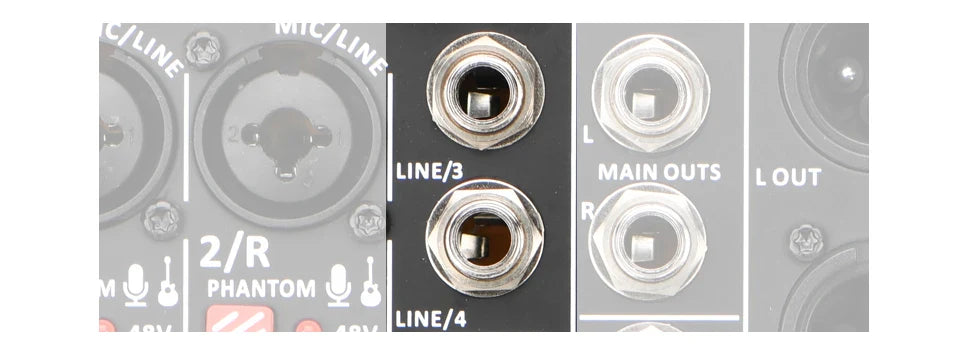 99 DSP Effects Mixing Console Podcast Mini 4/6 Channels Sound Audio Mixer Individual 48V Bluetooth USB PC Play Record AM-AX4/6 Lootquake LLC