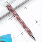 Press Metal Ballpoint Pens Diamond Multi-color Gift Pen Creative Office Supplies Lootquake LLC