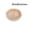 Halloween Wooden Craft Trays DIY Serving Tray Centerpiece Candle Holder Trays Christmas Crafts Art Home Decor