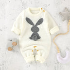 Spring Baby Rompers Long Sleeve Rabbit Knit Newborn Boy Girl Easter Jumpsuits Playsuits One Piece Infant Unisex Overalls Clothes Lootquake LLC