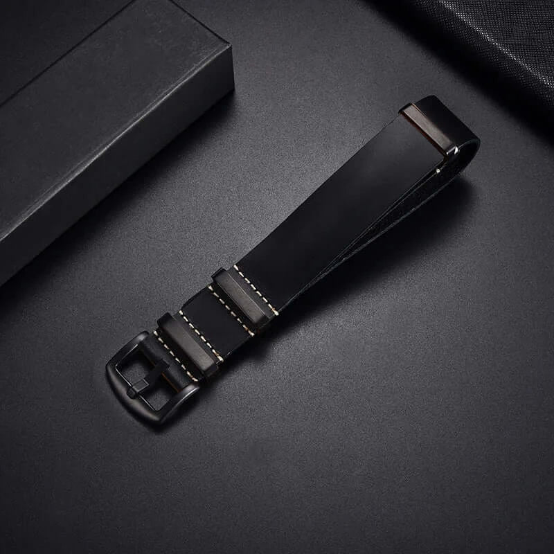 Suunto Leather Band - Genuine, Classic, Premium Quality