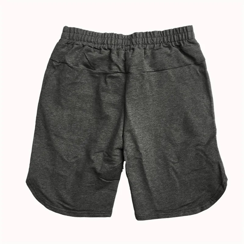 Cotton Casual Shorts Men Gym Fitness Running Sportswear - SJB-DIAMOND ELITES