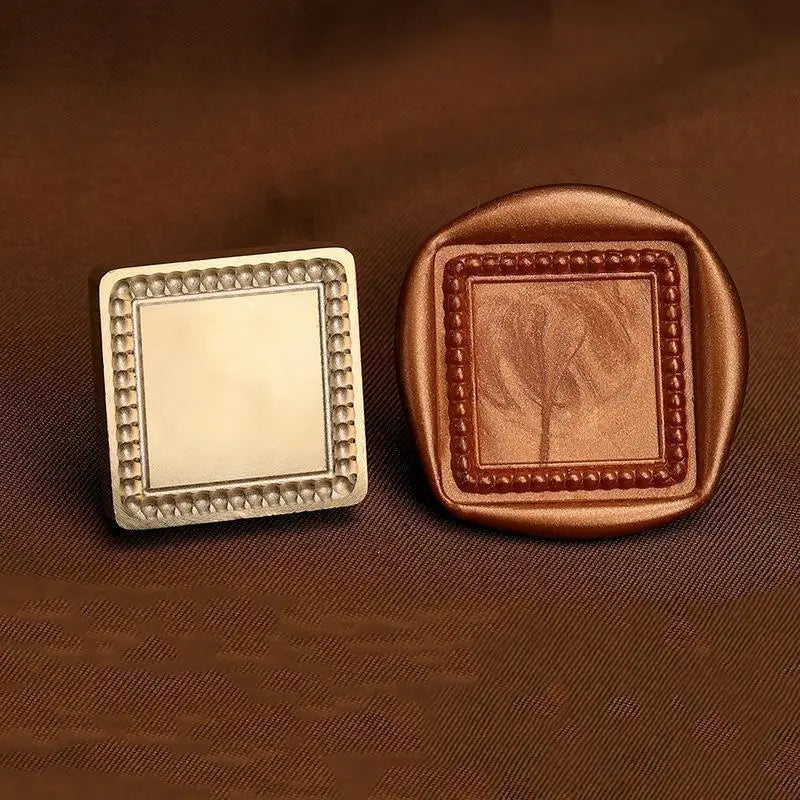 Photo Frame Series Sealing Wax Stamp Head Fire Paint Seal Wax Stamp Heads For DIY Scrapbooking Envelope Wedding Party Invitation Lootquake LLC