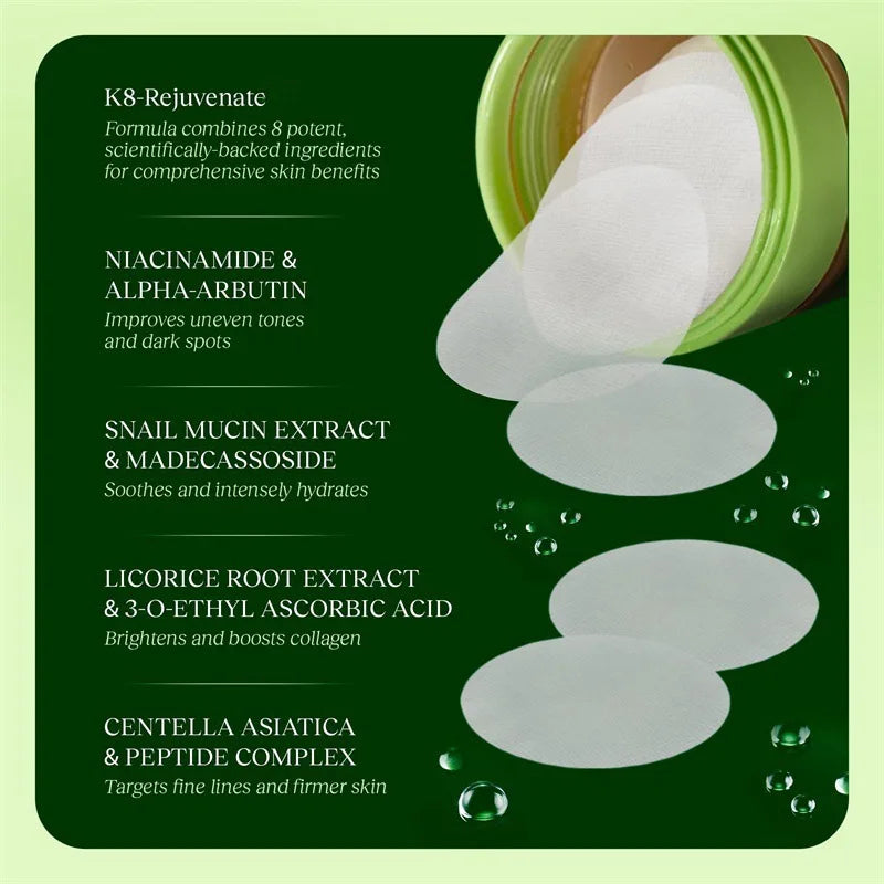 Collagen Pad Facial Toner Soothing Skin Tone Improve Sensitive Facial Skin sheets Deeply hydrating and nourishing to enhance Lootquake LLC
