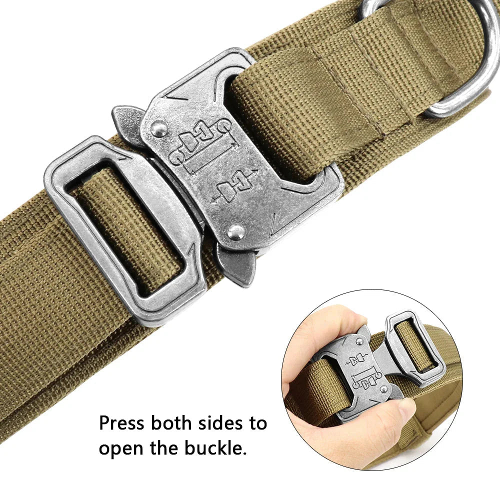 The Tactical Luxe Collar & Leash Fashioned Furbabies