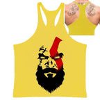 Spartan Print Men's Gym Tank Tops