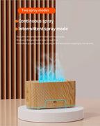 Colorful Simulation Flame Aroma Diffuser Home Hotel Desktop USB Air Humidifier Lootquake LLC