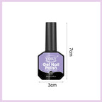 Gel Nail Polish Set, 9-piece, hypoallergenic, fragration-free, washable, advanced gel formulation for home nail and salon use