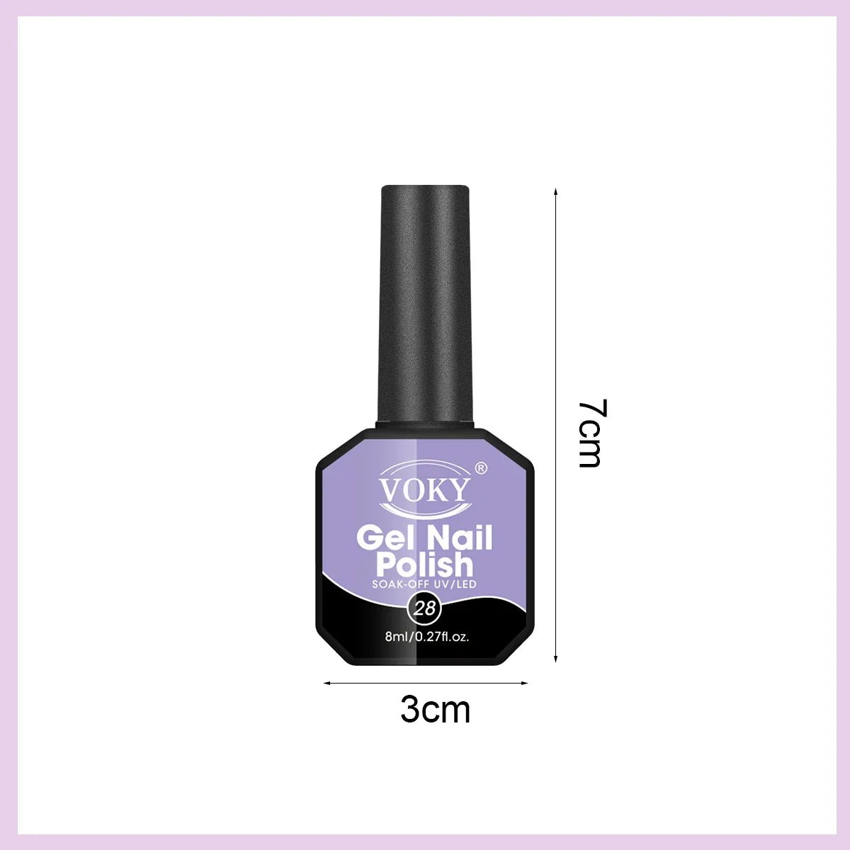 Gel Nail Polish Set, 9-piece, hypoallergenic, fragration-free, washable, advanced gel formulation for home nail and salon use