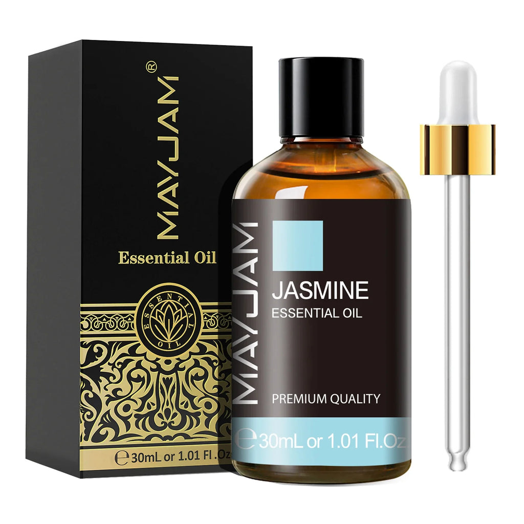 MAYJAM 1PCS 30ML Aromatherapy Essential Oil Lavender Vanilla Jasmine Eucalyptus Peppermint Aroma Oil for Diffuser Candle Soap Lootquake LLC