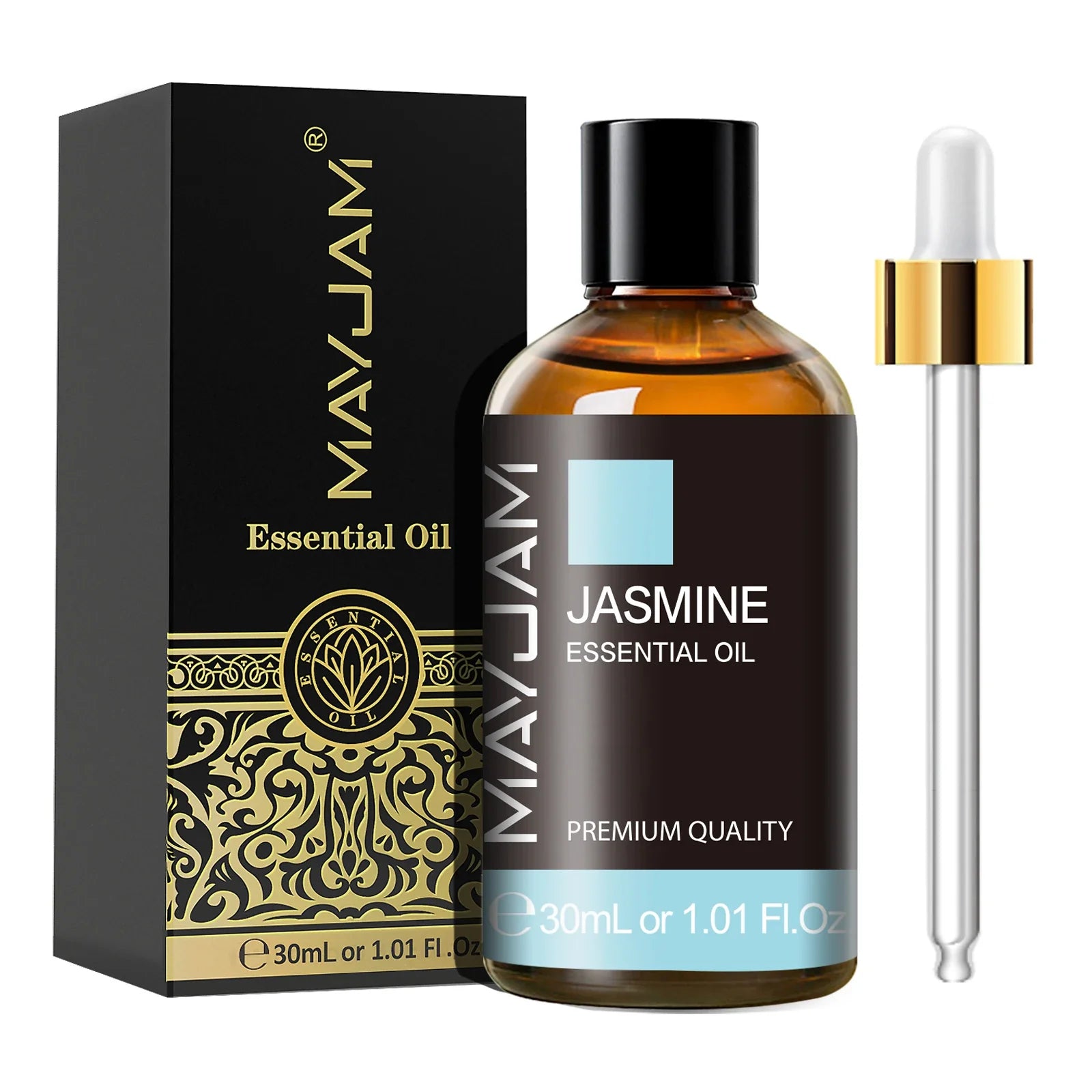 MAYJAM 1PCS 30ML Aromatherapy Essential Oil Lavender Vanilla Jasmine Eucalyptus Peppermint Aroma Oil for Diffuser Candle Soap Lootquake LLC