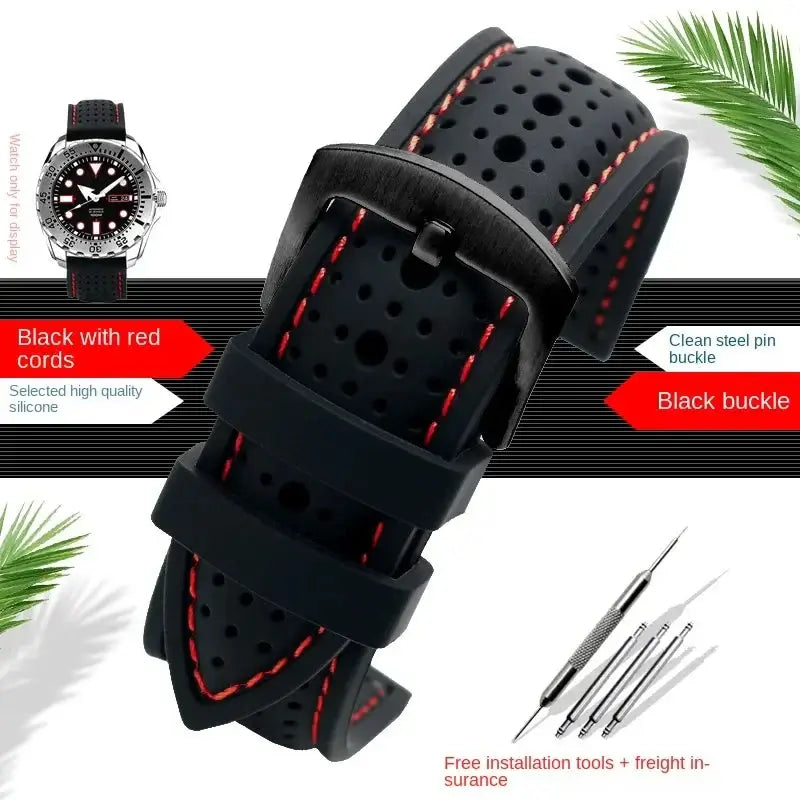 Suunto Silicone Band - Breathable Patterned Design