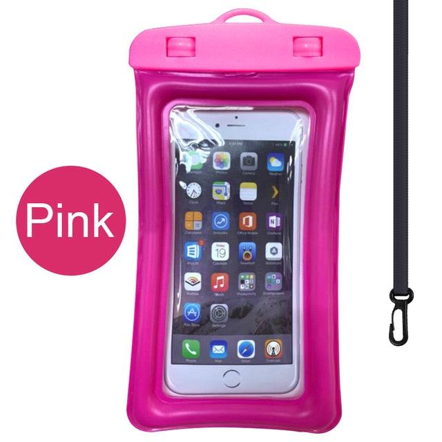 Universal Waterproof Phone Case Swim Bag For iPhone 11 13 Pro Max Water Sports Beach Pool Cover Universal Waterproof Phone Case  Waterproof Phone Pouch for iPhone Stevvex