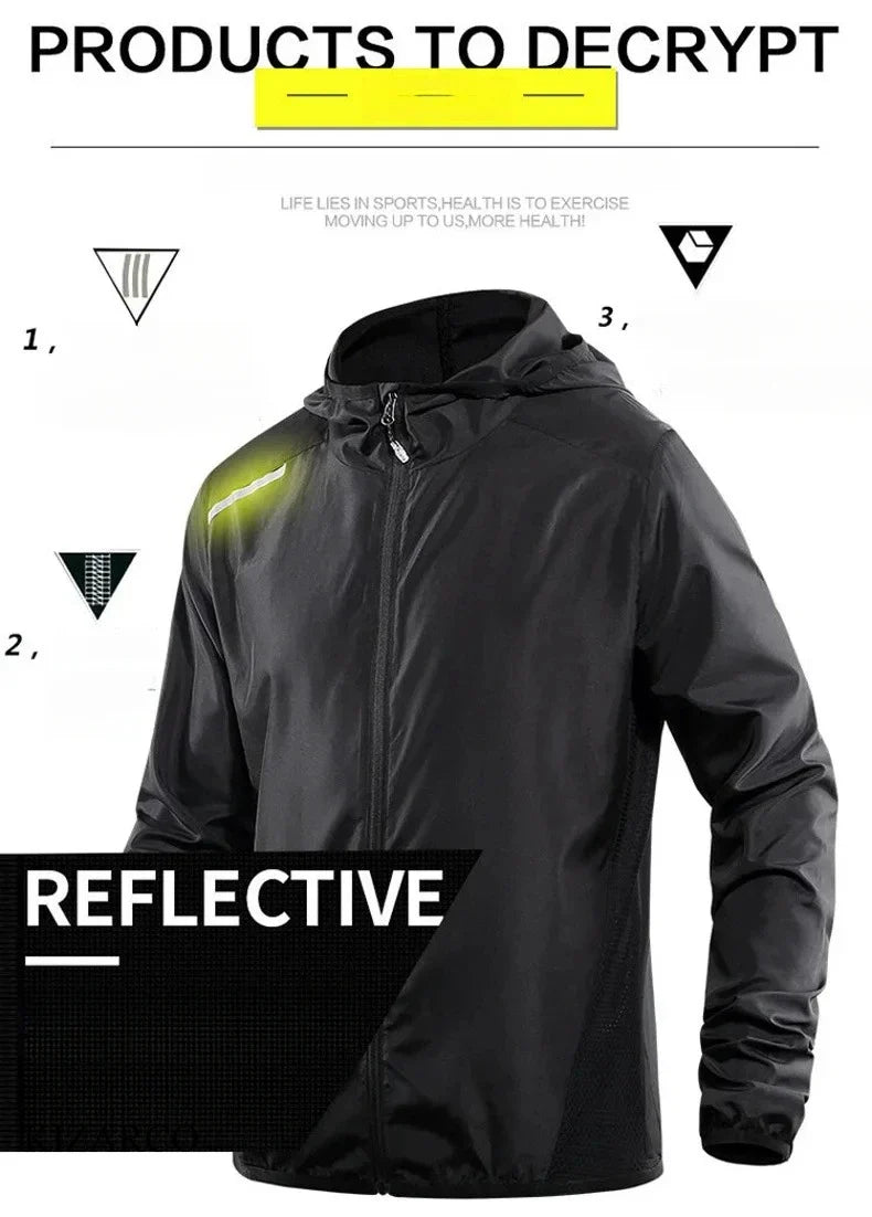 Running Jacket Hooded