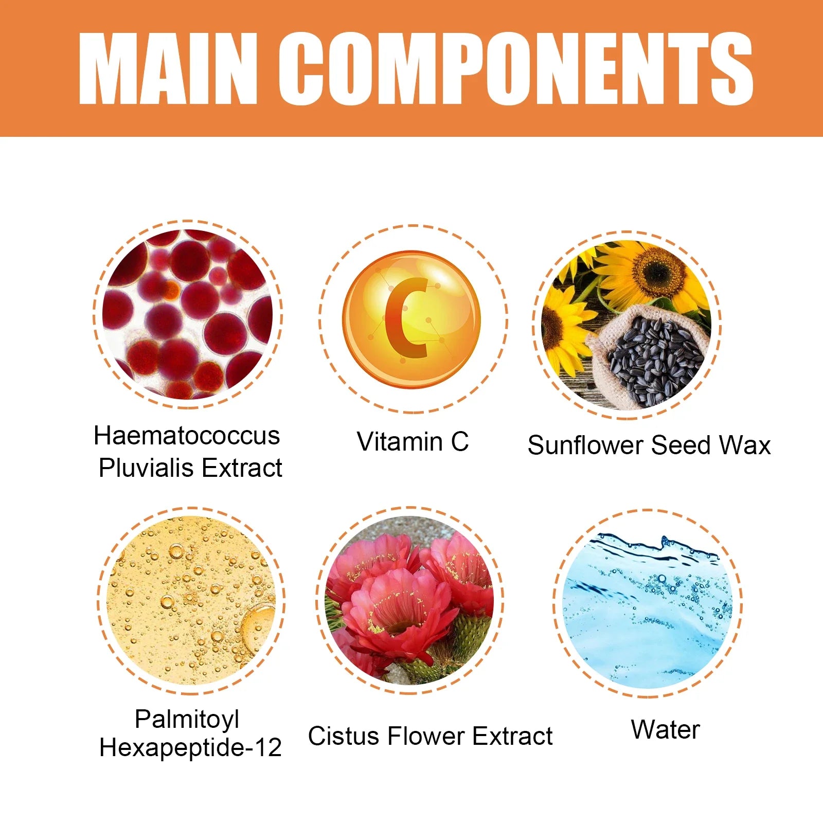Vitamin C Eye Cream Stick Anti-Wrinkle Moisturizing Balm Eye Bag Removal Dark Circles Reduce Fine Lines Anti Puffiness Eye Cream Lootquake LLC