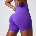 Ultra Comfort High-Waist Yoga Shorts THRIXINE