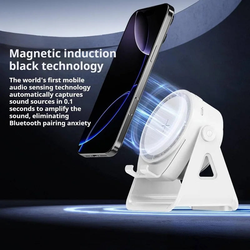 Bluetooth Speaker Adjustable Desktop Lazy Tablet Bracket Support Portable Wireless Speaker Phone Holder Stand with RGB Light Lootquake LLC