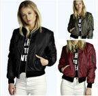 Vintage Chic O-Neck Bomber: Fall Fashion Essential