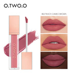 O.TWO.O 12 Color Liquid Lipstick Matte Finish Sexy Silky Lip Gloss Waterproof Kiss-proof Lasting Lip Glaze Lip Tint Cosmetics Lootquake LLC