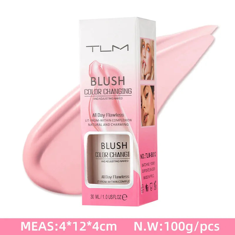 TLM Foundation Color Changing Mike Makeup For Full Coverage Blush Cream Brightening Moisturizing Longlasting Non-flading Makeup Lootquake LLC