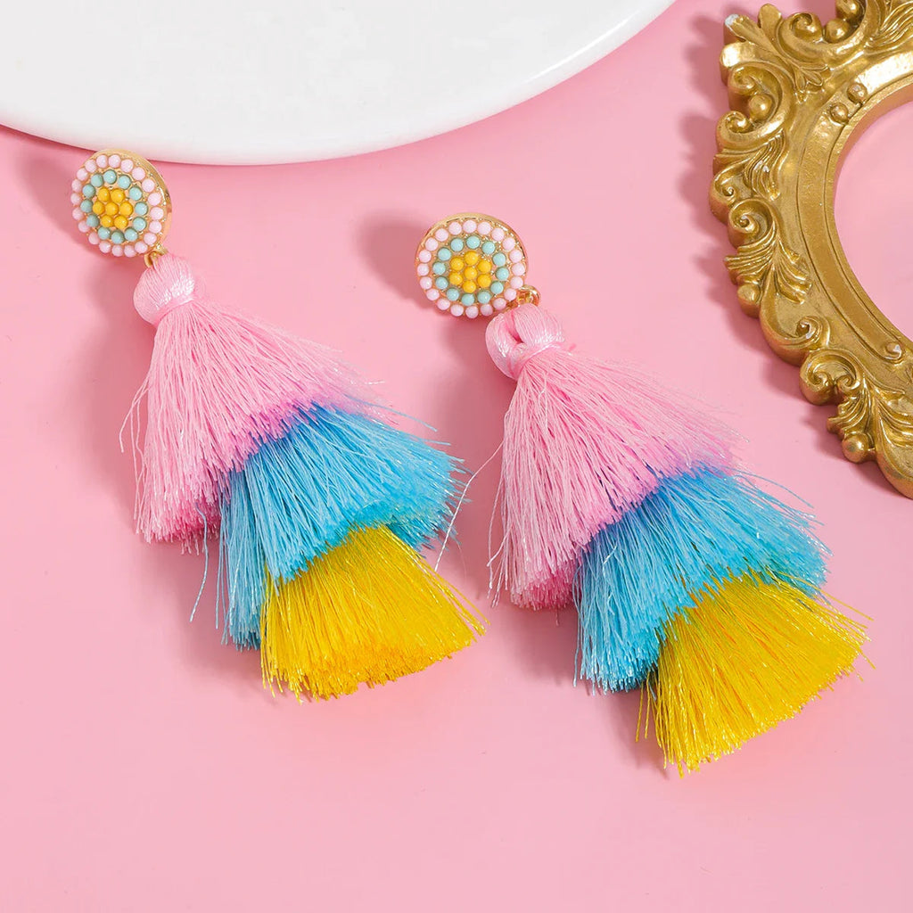 Best Lady Easter Earrings Alloy Pearls Rabbit Egg Shells Chicken Letters Tassels Various Options For You To Match Lootquake LLC