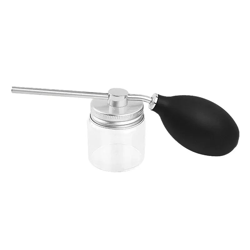 Refillable Barber Powder Spray Bottle Hair Building Fiber Applicator Talc Powder Blower Puffer Tools Salon Accessories Lootquake LLC
