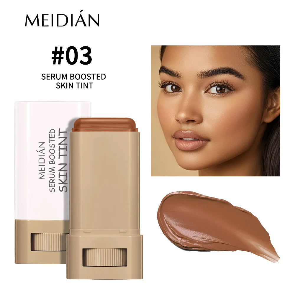 Waterproof And Lasting Temperature Change Foundation Make-up Cream Stick Luster Moisture Concealer Moisturizing LiquidFoundation Lootquake LLC