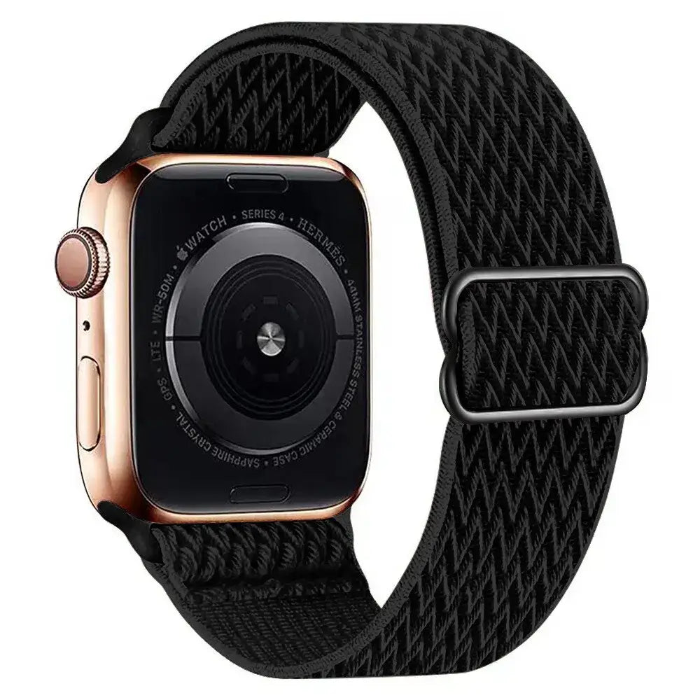 Apple Watch Nylon Band - Stylish, Durable, Elastic Design - SJB-DIAMOND ELITES