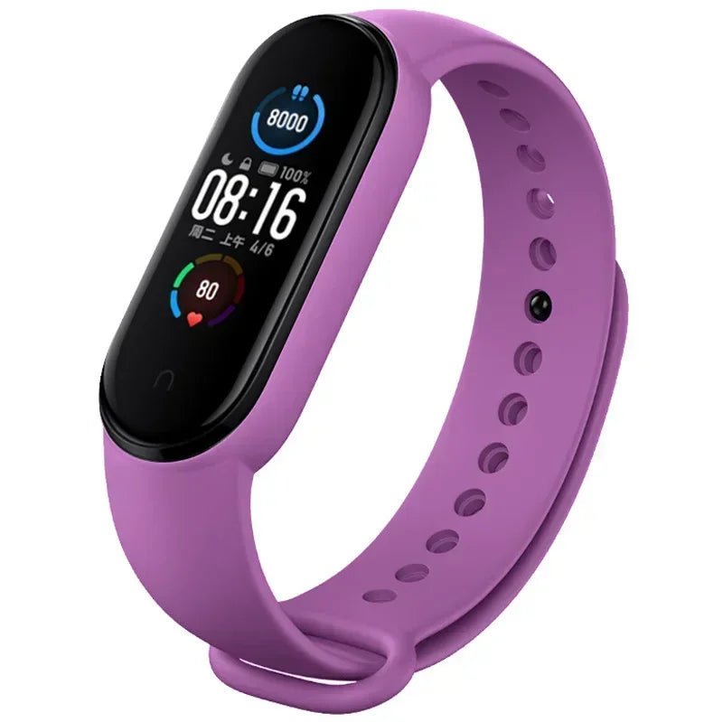 Watch Strap For Xiaomi Mi Band 7 6 5 4 3 Wristband Silicone Bracelet Wrist Straps MiBand 3/4 band5 band6 Smartwatch Accessories Lootquake LLC