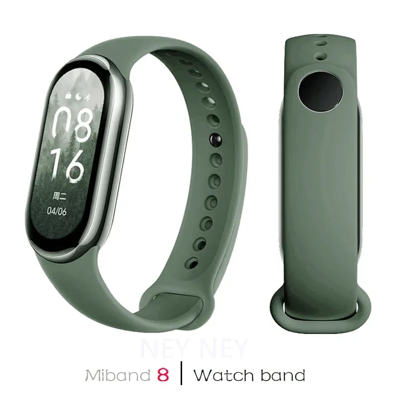 Sport Watchbands For Xiaomi Mi band 8-9 NFC Replacement miband9/8 silicone Bracelet waterproof Strap smart mi band 9 Accessories Lootquake LLC