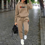 Women's Luxury Hoodie & Pants Streetwear Set THRIXINE