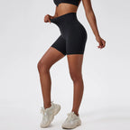 Ultra Comfort High-Waist Yoga Shorts THRIXINE