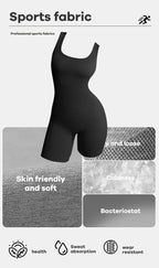 Seamless One-Piece Short Yoga Sportswear THRIXINE