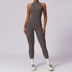 ZipFit Yoga Jumpsuit: Women's Activewear Set THRIXINE