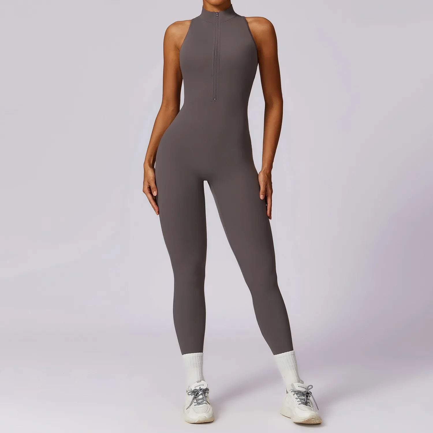 ZipFit Yoga Jumpsuit: Women's Activewear Set THRIXINE
