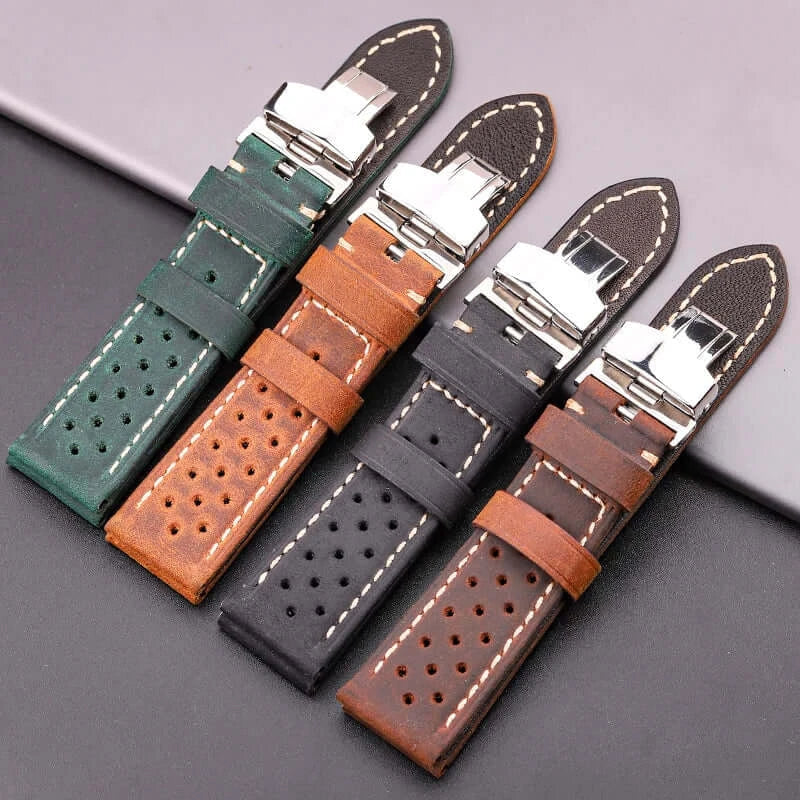 Samsung Galaxy Watch Leather Band Breathable Stylish Design - SJB-DIAMOND ELITES