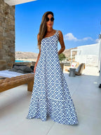 Sexy 3D Flower Long Dress Women 2024 Summer Semi-sheer Party Dresses Elegant Slim One Shoulder Maxi Vestidos Holiday Beach Robe