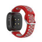 Fitbit Versa & Sense Silicone Band - Breathable Stylish Straps - SJB-DIAMOND ELITES